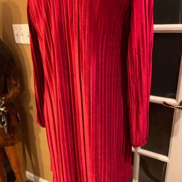 NWOT Red Velvet Dress - Picture 5 of 8